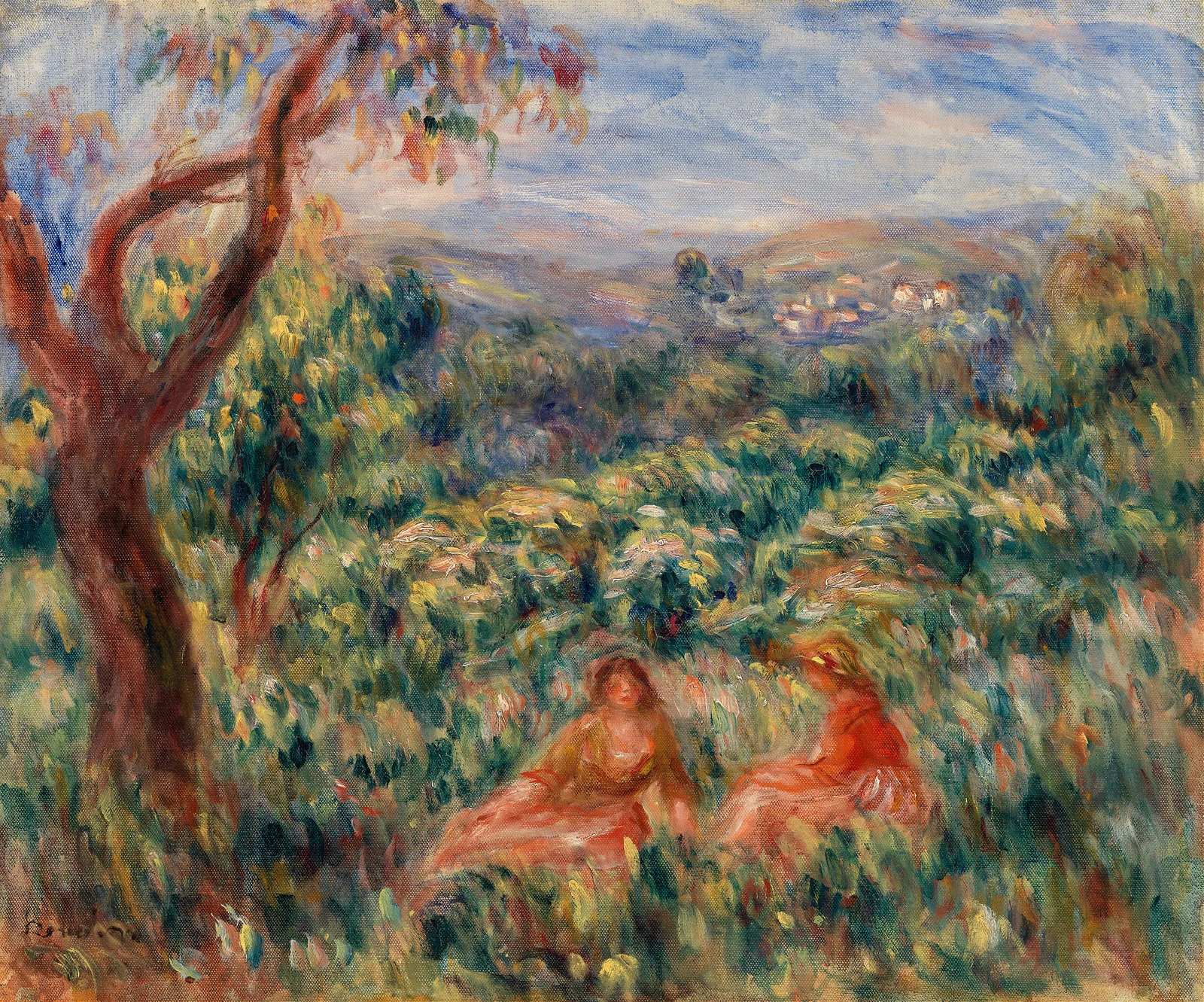 Landscape (Paysage) av Pierre-Auguste Renoir