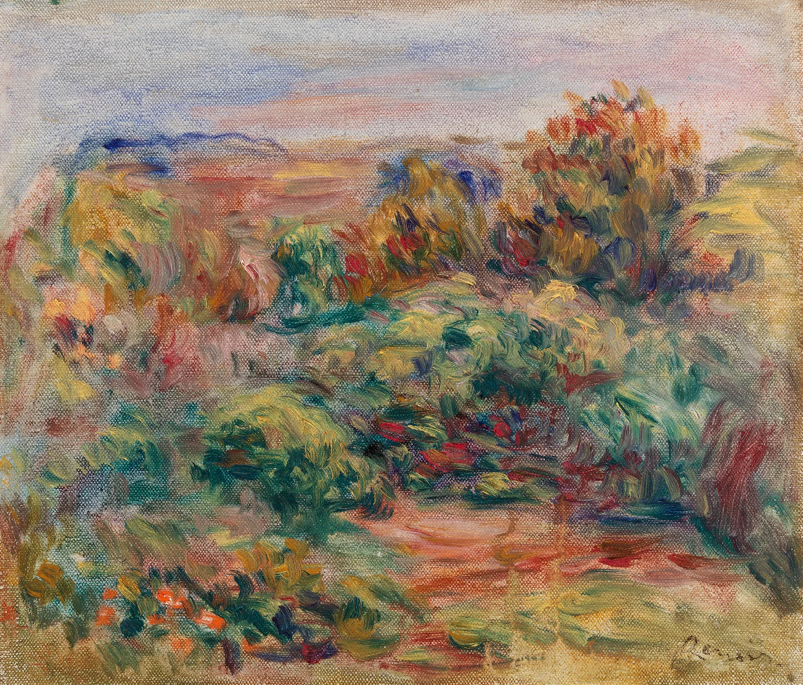 Landscape (Paysage) av Pierre-Auguste Renoir