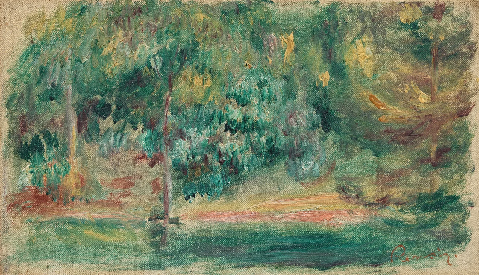 Paysage av Pierre-Auguste Renoir