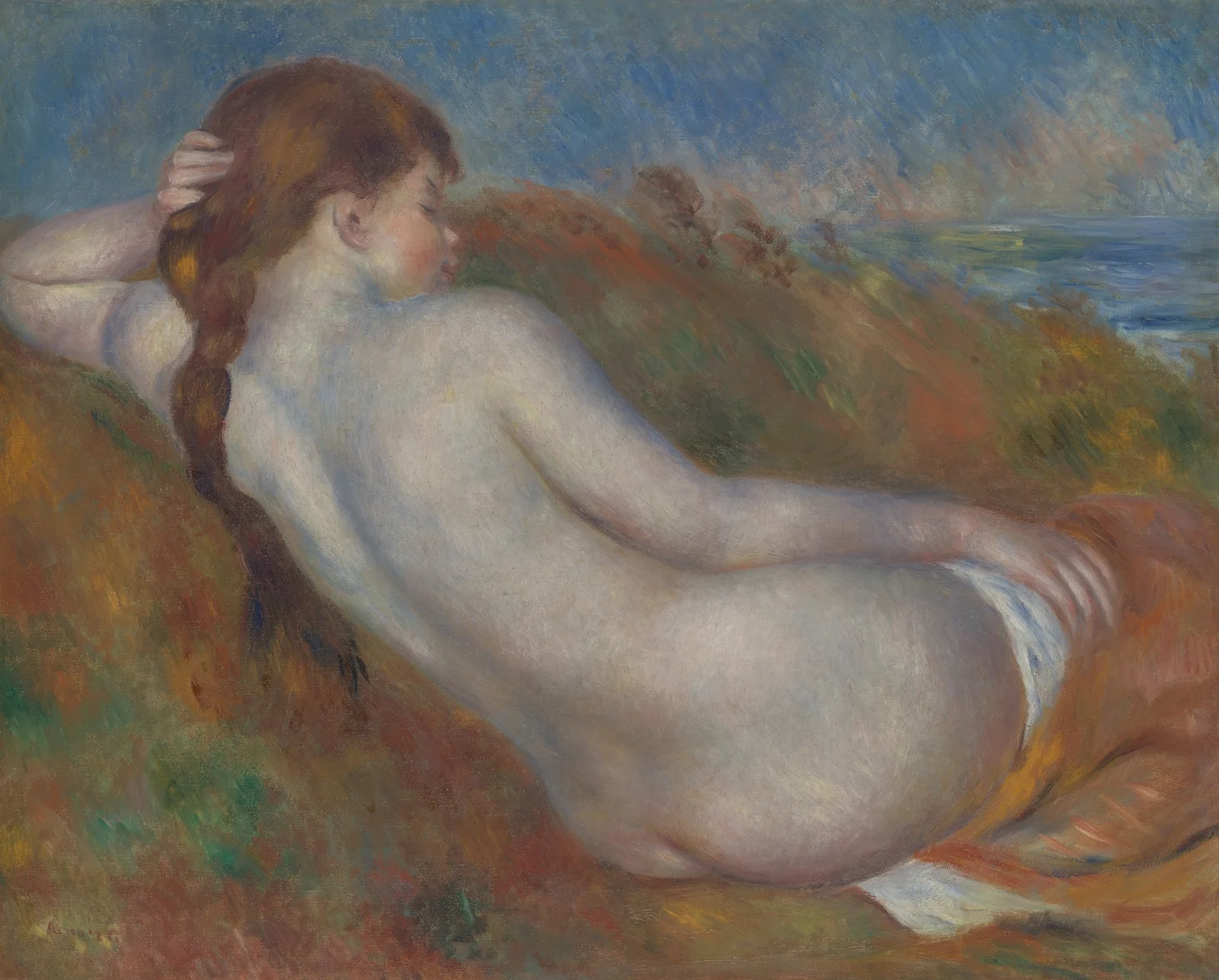 Reclining Nude av Pierre-Auguste Renoir