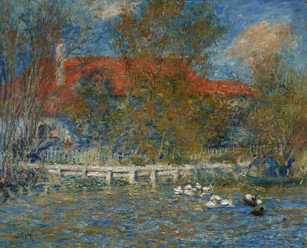 The Duck Pond av Pierre-Auguste Renoir