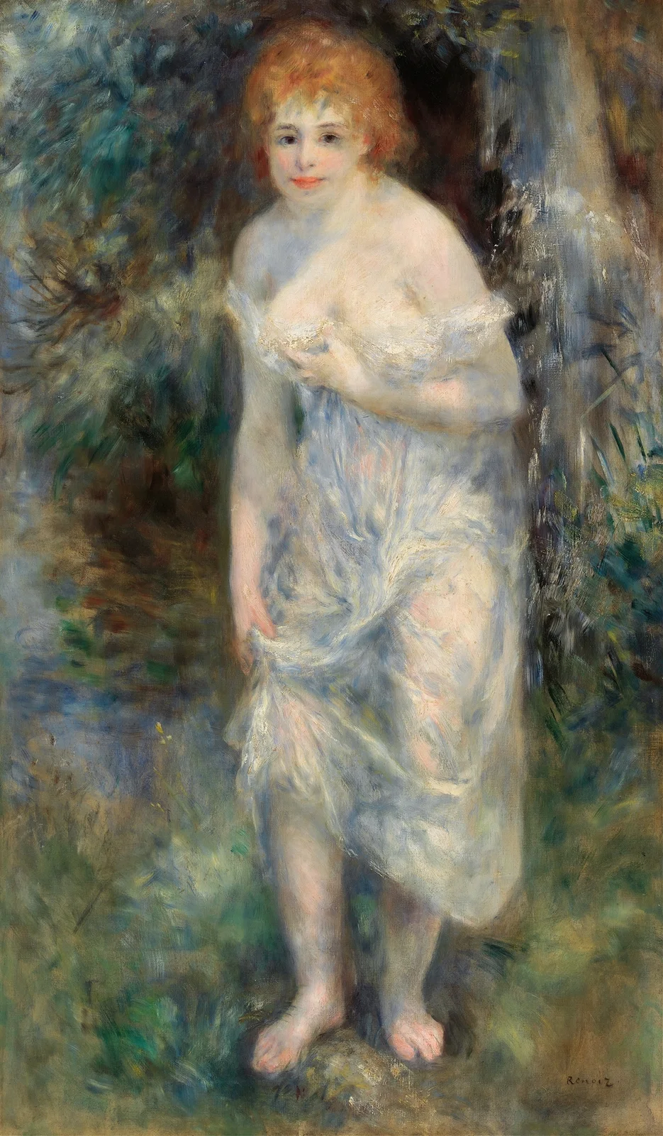 The Source (La Source) av Pierre-Auguste Renoir