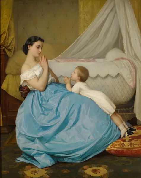 La Prière av Auguste Toulmouche