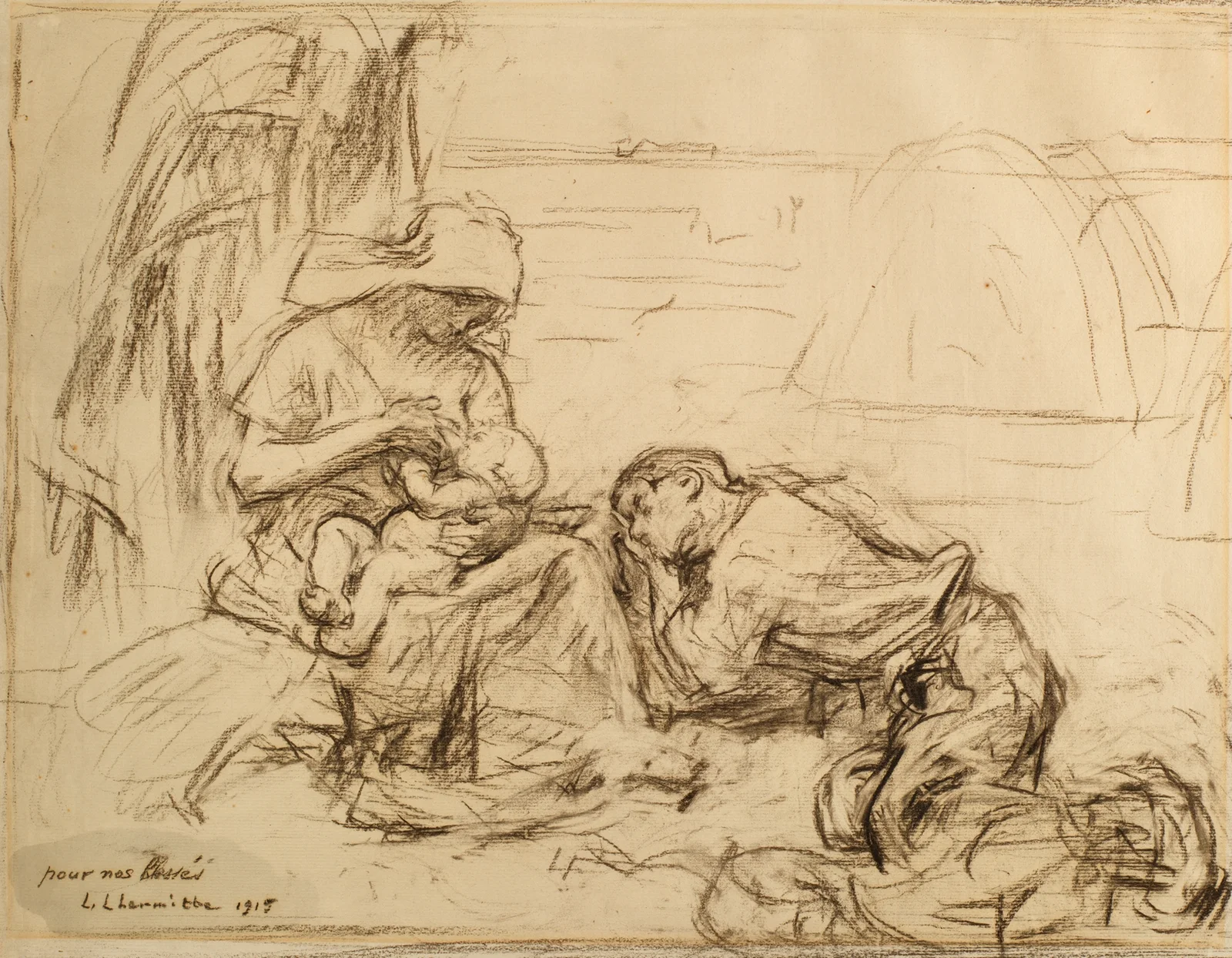 Harvest Rest av Léon Augustin Lhermitte