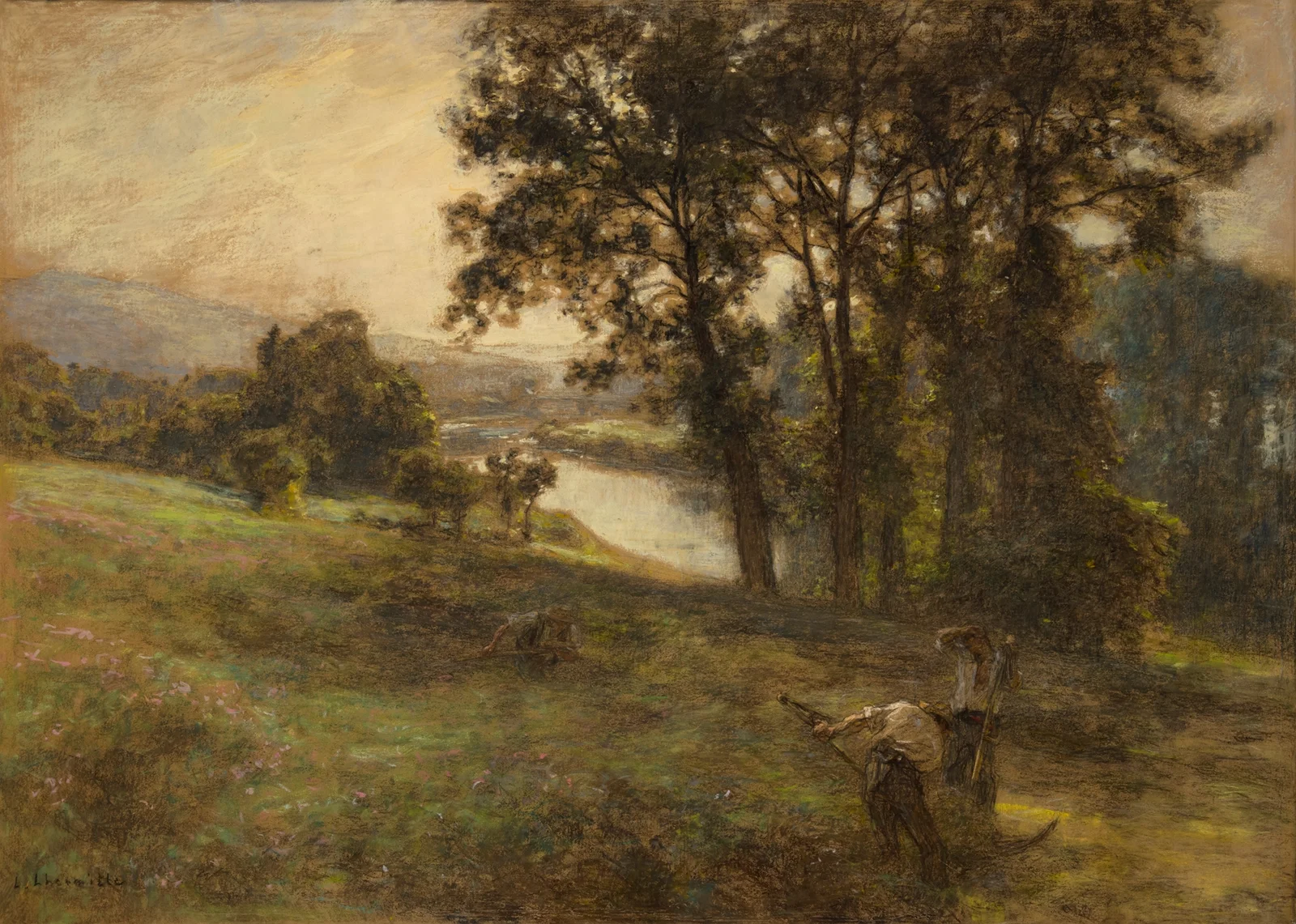 Hay Harvest av Léon Augustin Lhermitte