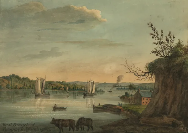 East branch of Potomac R. Washington av Augustus Köllner