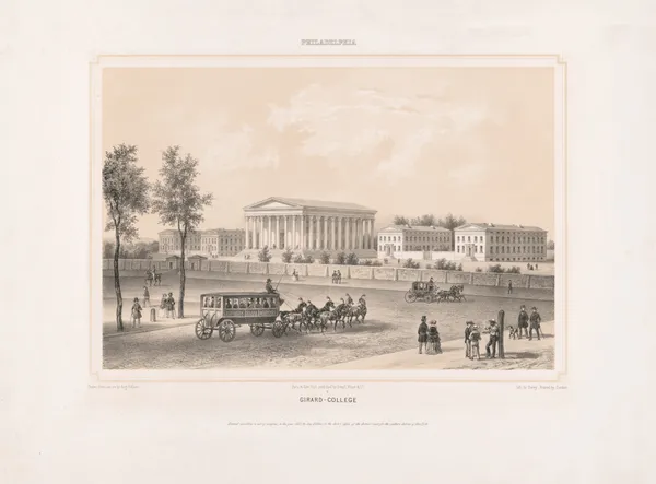 Philadelphia Girard College av Augustus Köllner