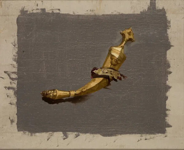 Study of a Khanjar, 1874 – nr 1 av Stanisław Chlebowski