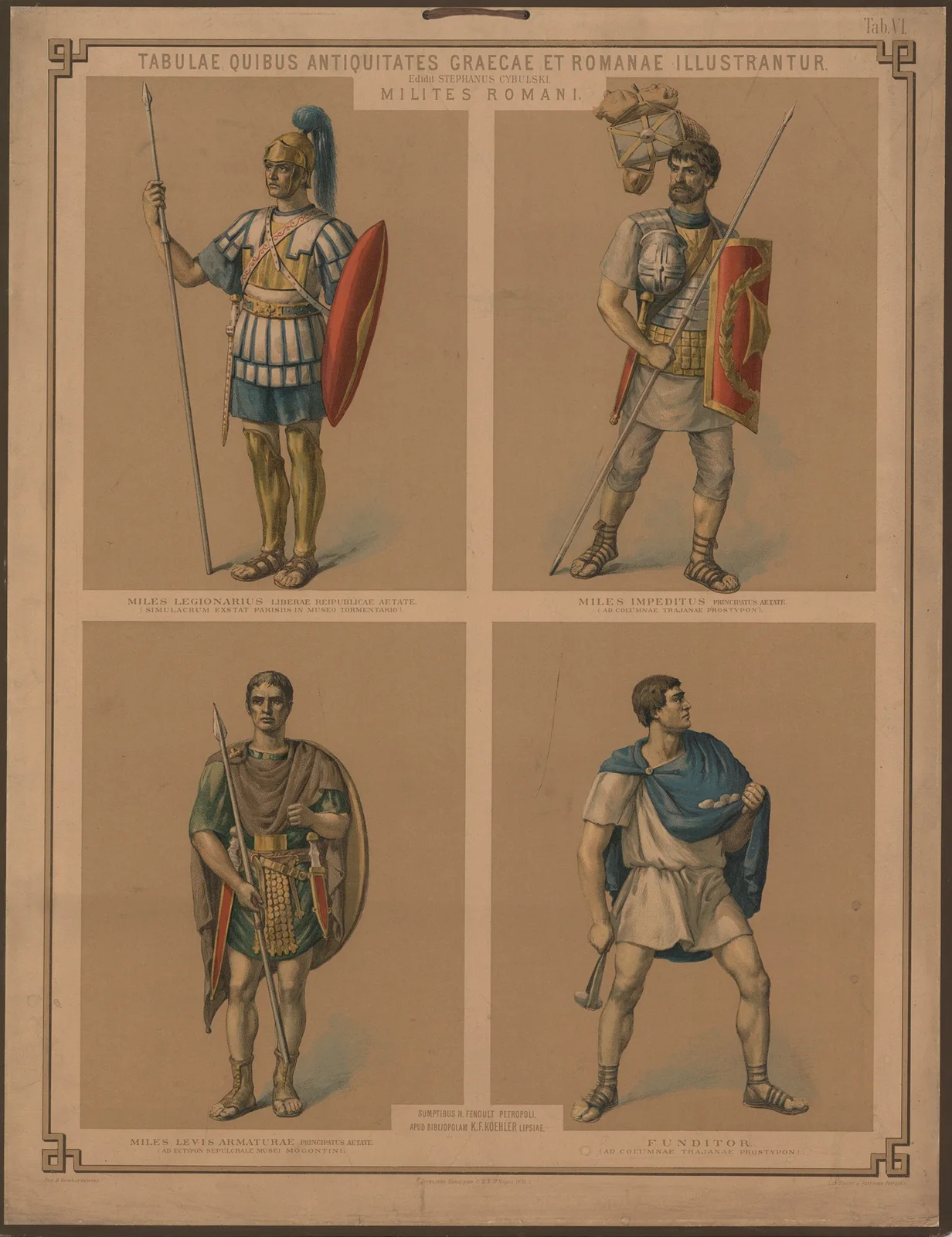 Roman Soldiers I av Bronisław Gembarzewski