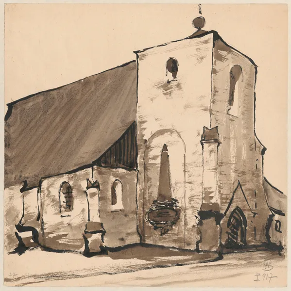 Romanesque church av Stanisław Noakowski