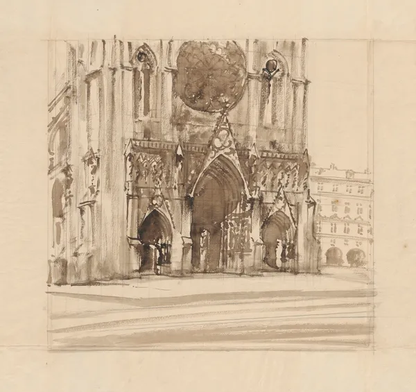 Vienna. Votivkirche av Stanisław Noakowski