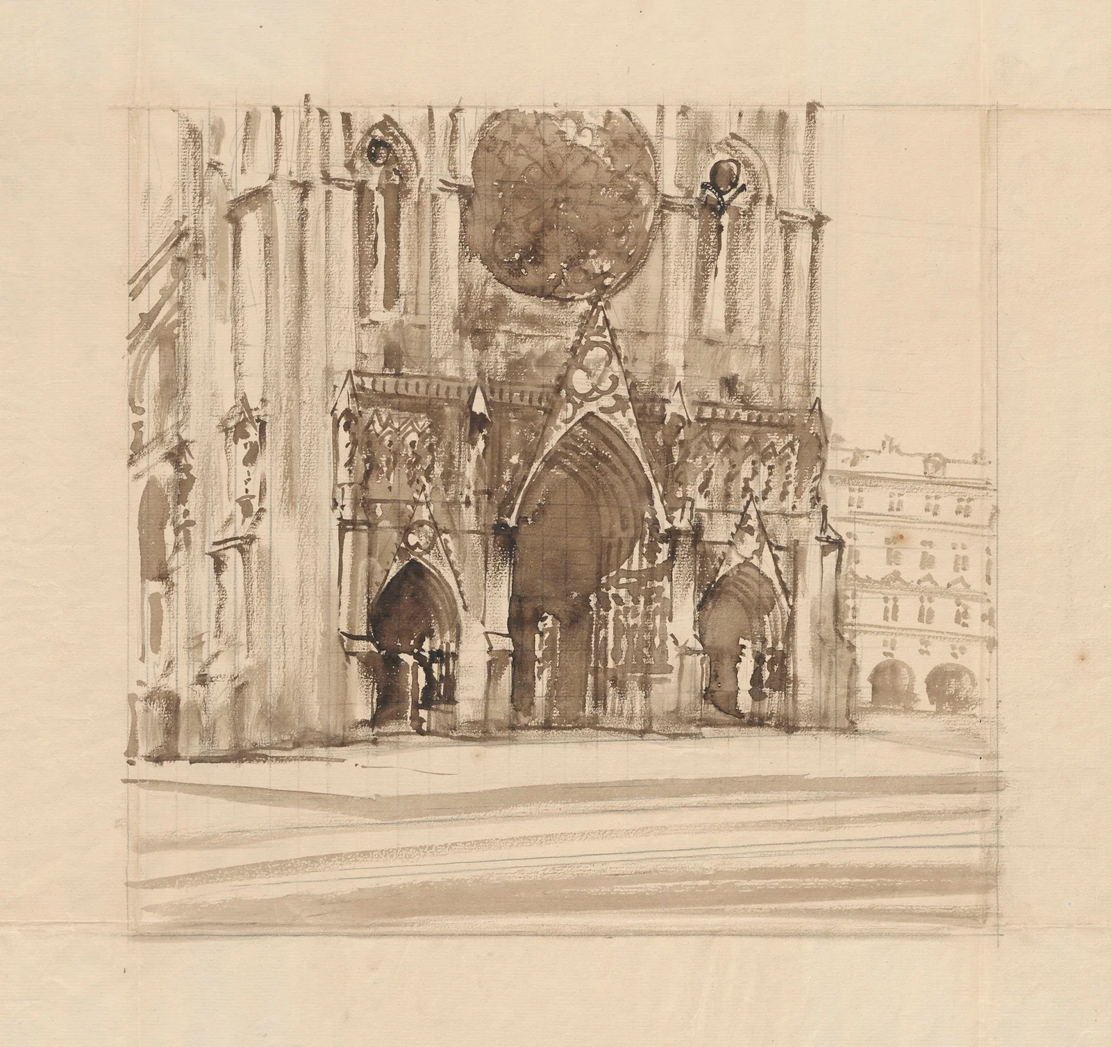 Vienna. Votivkirche av Stanisław Noakowski