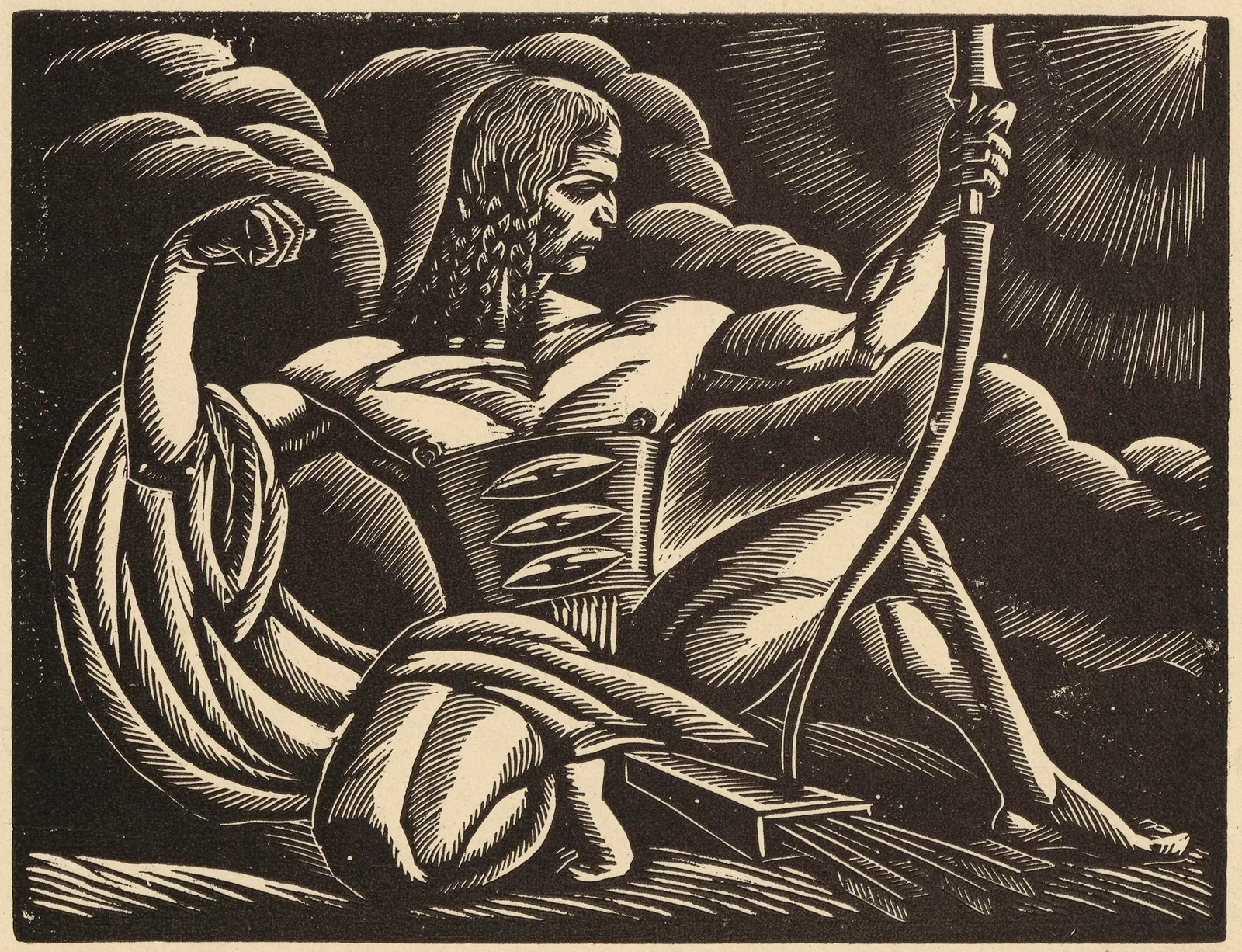 Łucznik av Władysław Skoczylas