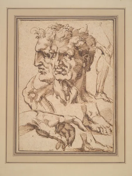 Sheet of Studies av Baccio Bandinelli