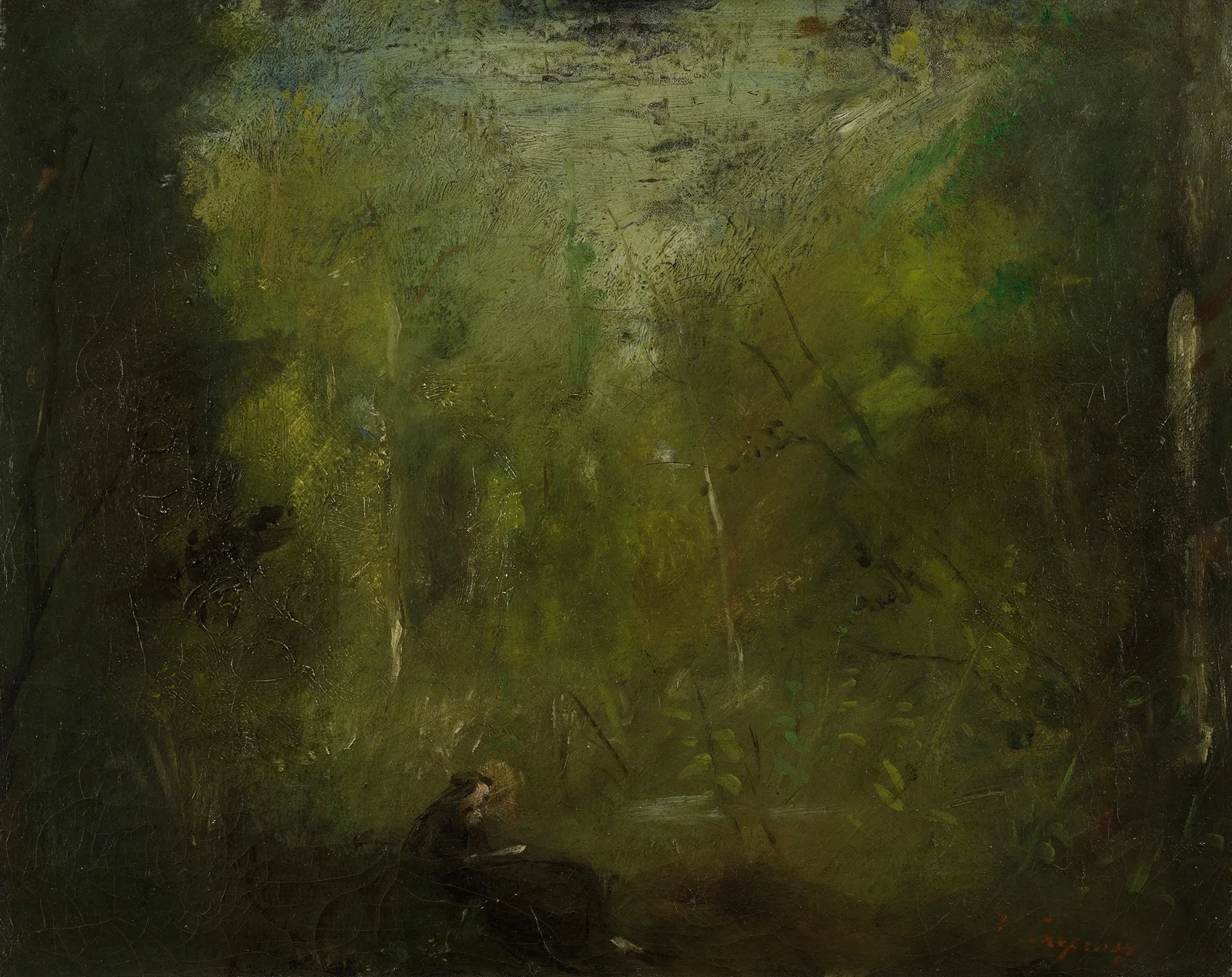 Solitude, la forêt av Jean-Baptiste Carpeaux