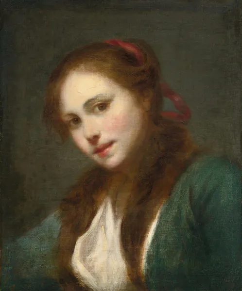 La Polonaise (A Polish Beauty) av Jean-Baptiste Greuze