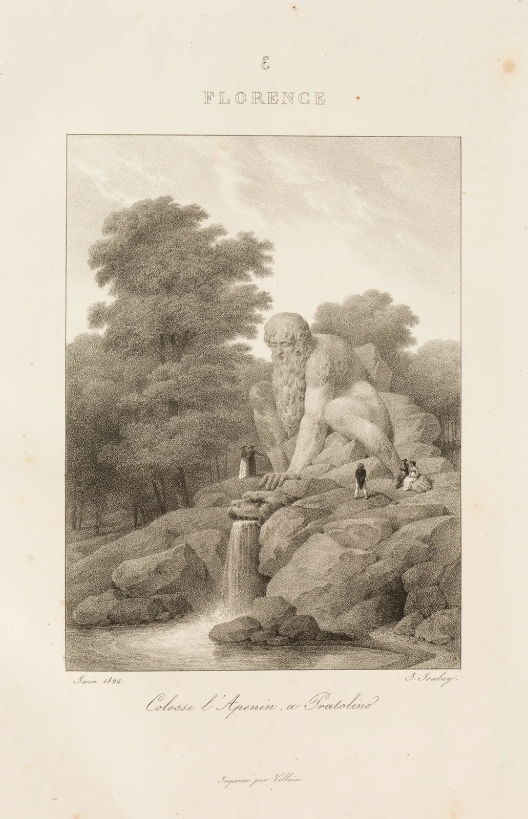 Florence av Jean-Baptiste Isabey