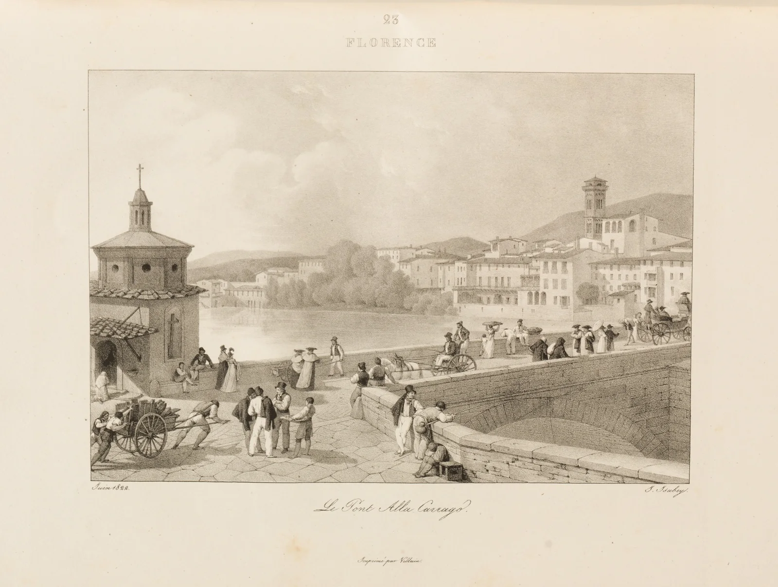 Florence av Jean-Baptiste Isabey
