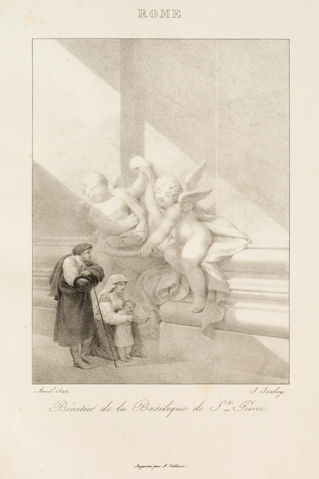 Rome av Jean-Baptiste Isabey