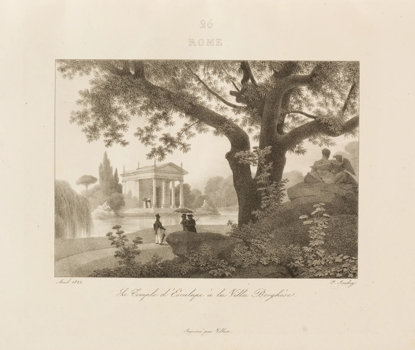 Rome av Jean-Baptiste Isabey