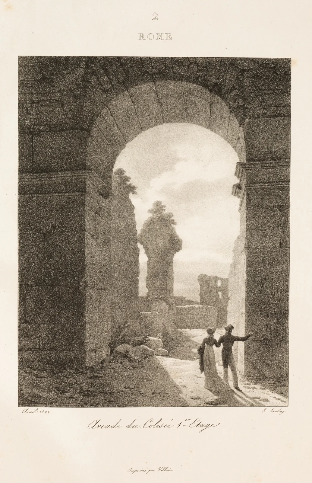 Rome av Jean-Baptiste Isabey