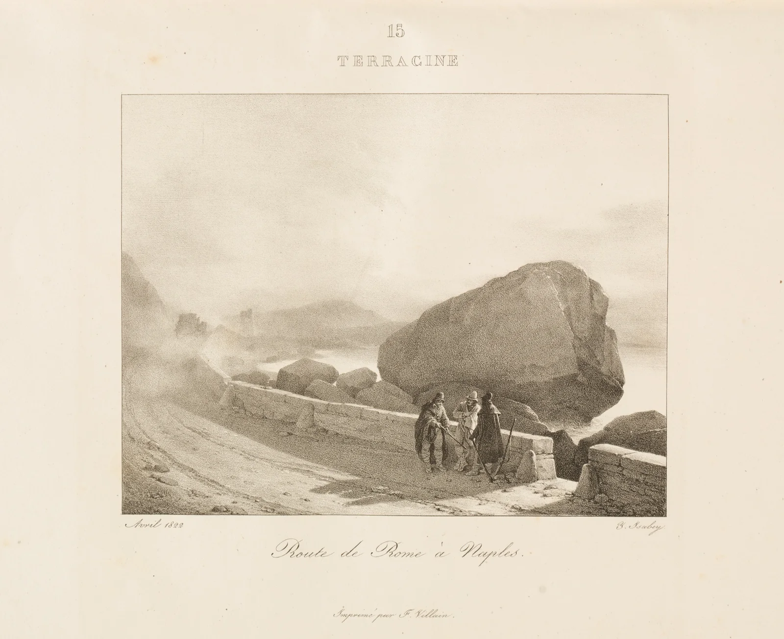 Terracine av Jean-Baptiste Isabey