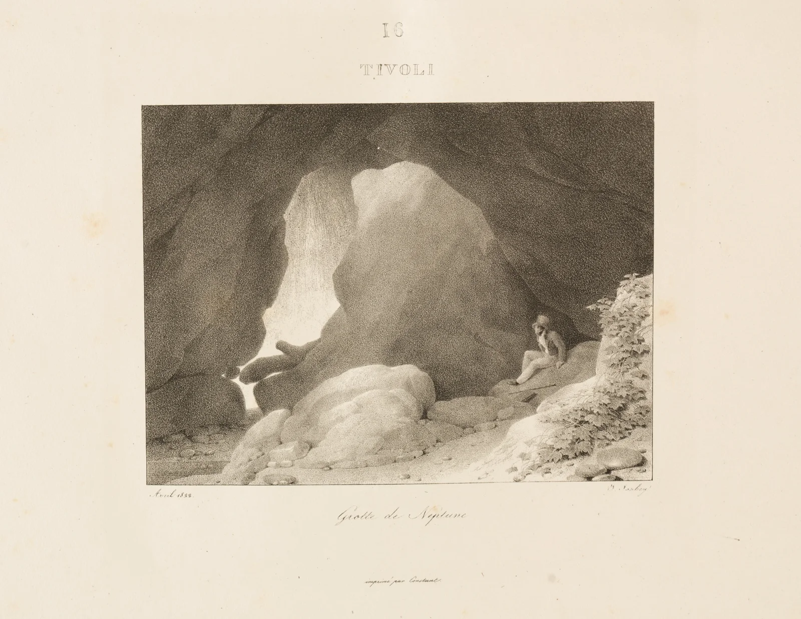 Tivoli av Jean-Baptiste Isabey