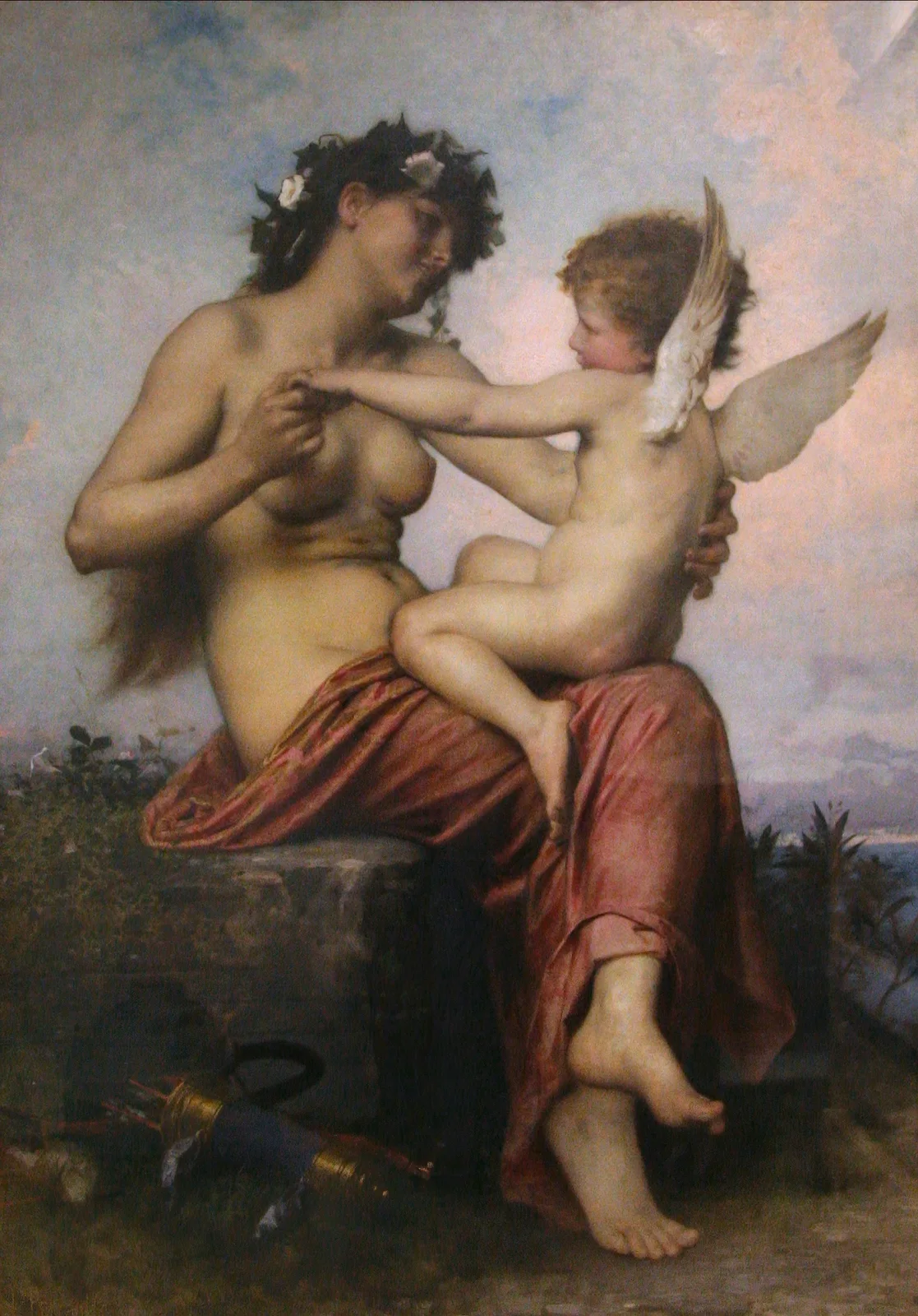 Cupid Captured av Léon-Jean-Basile Perrault