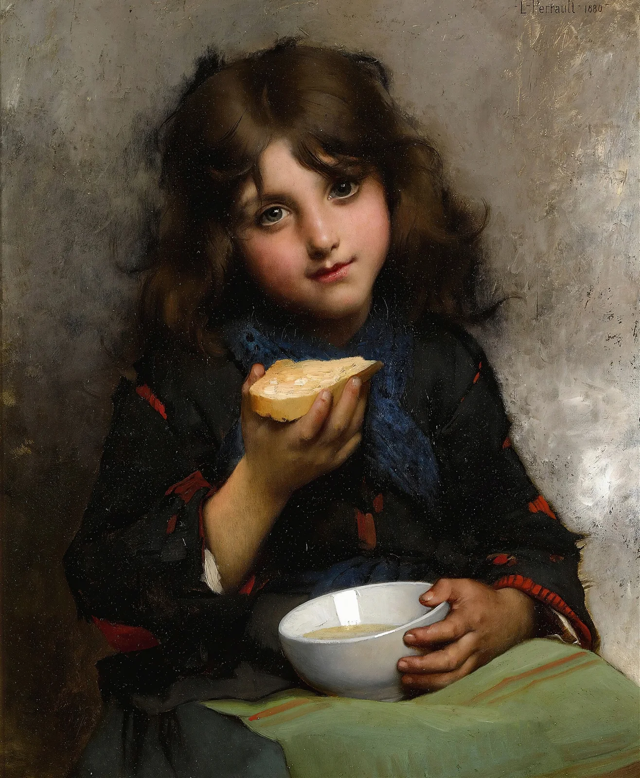 Le Goûter av Léon-Jean-Basile Perrault