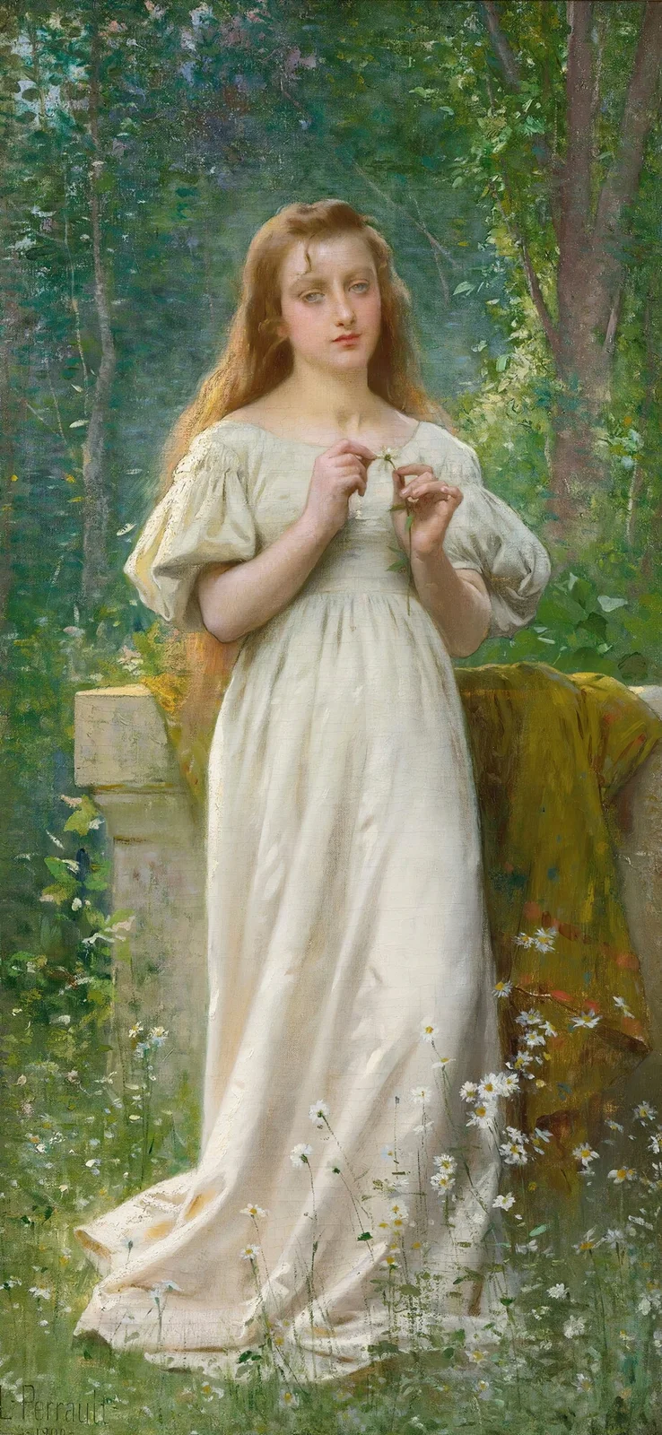 Meditation av Léon-Jean-Basile Perrault