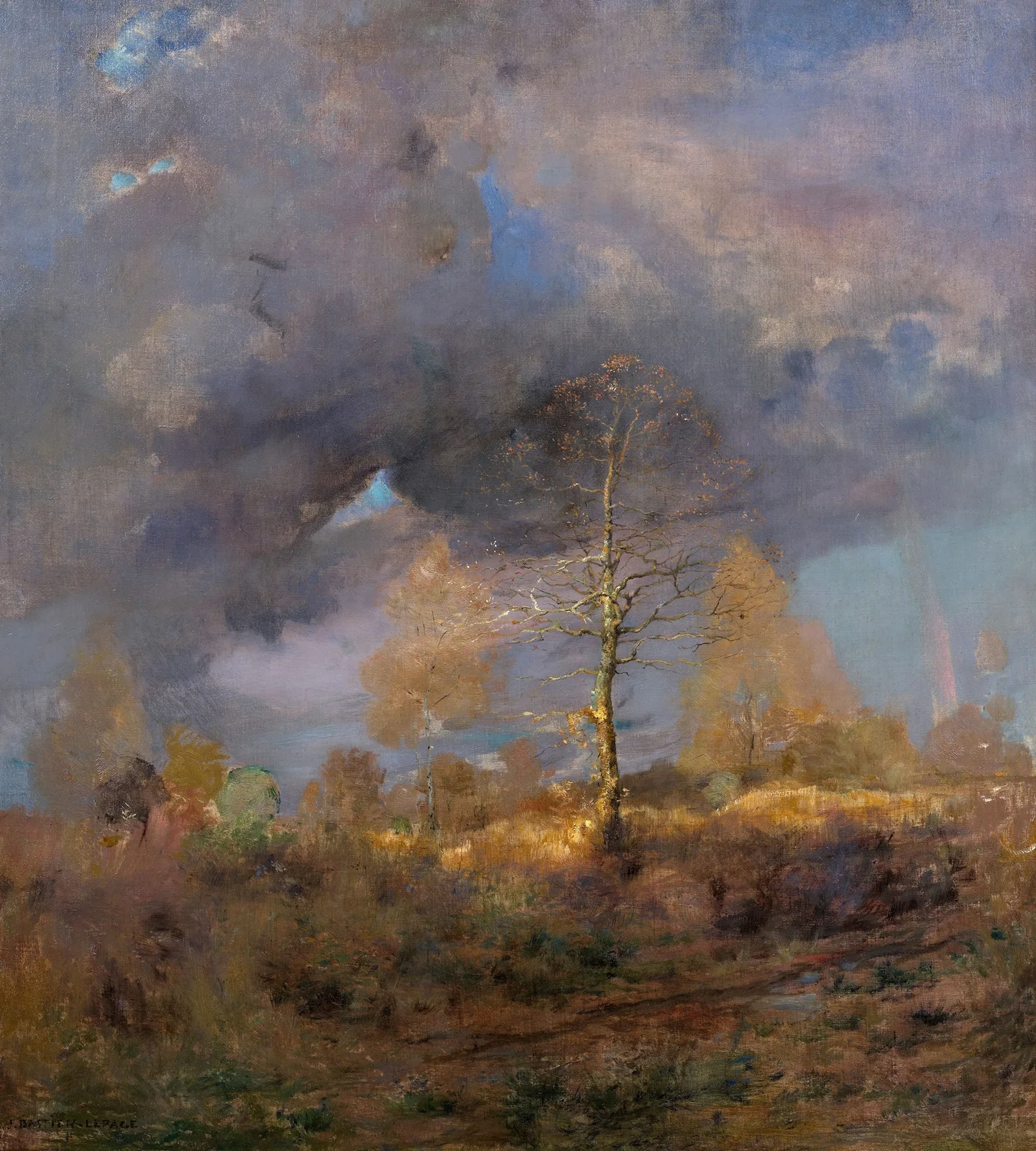 After the storm av Jules Bastien-Lepage