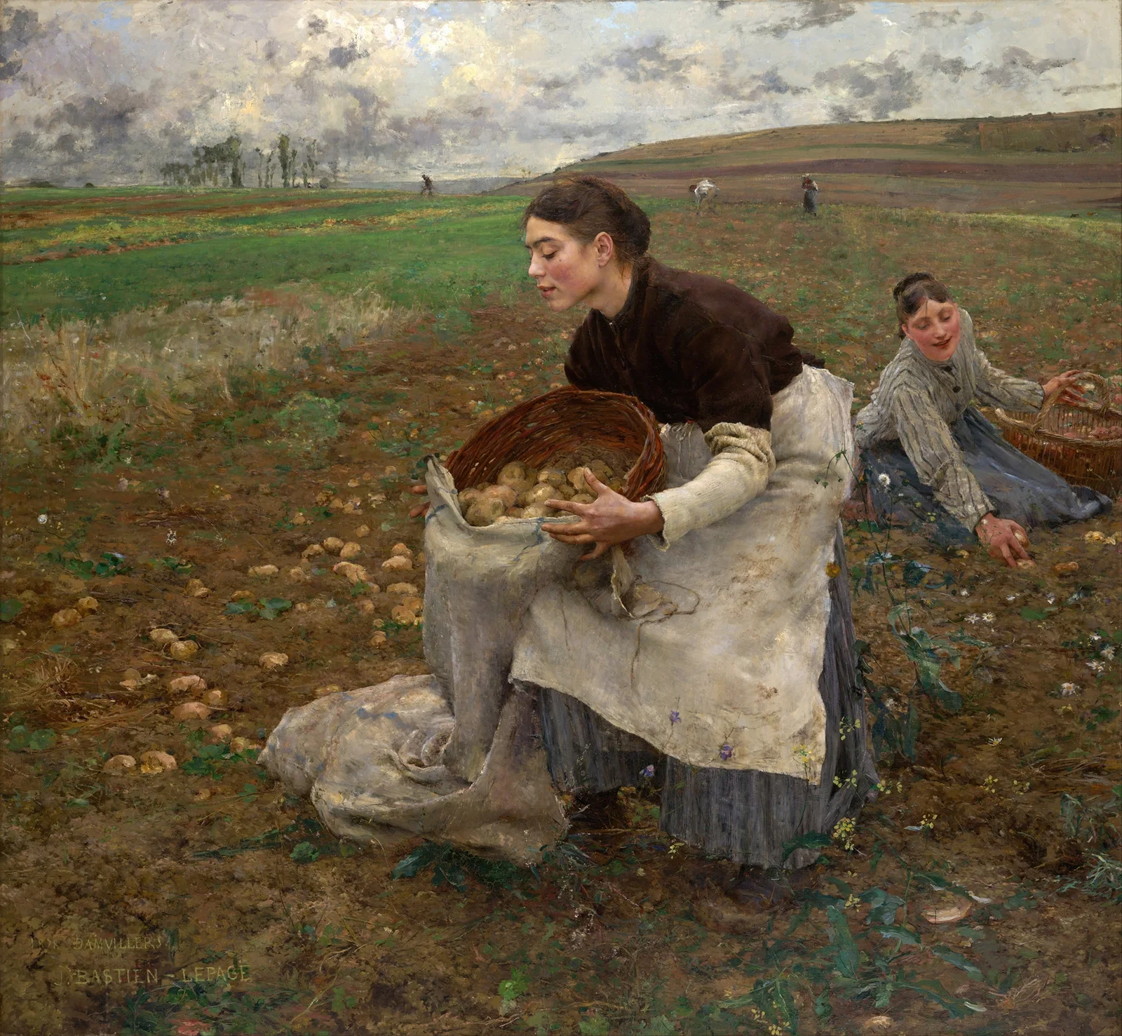 October av Jules Bastien-Lepage