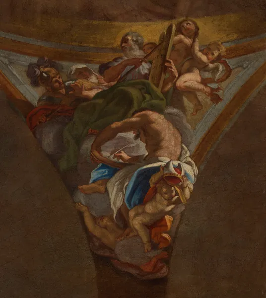 The Lawgivers and Leaders of Israel av Giovanni Battista Gaulli