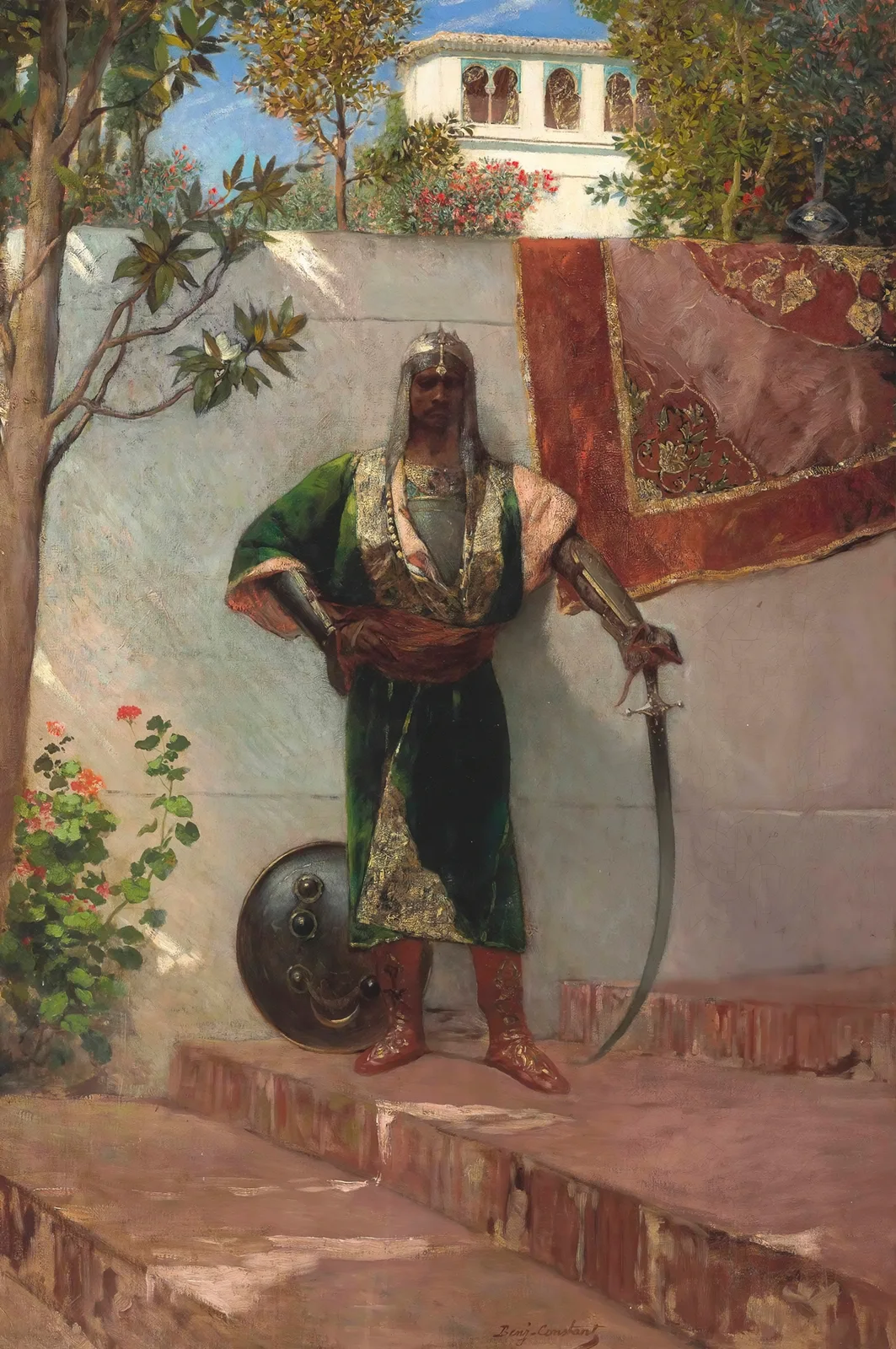 A Janissary av Jean-Joseph-Benjamin Constant