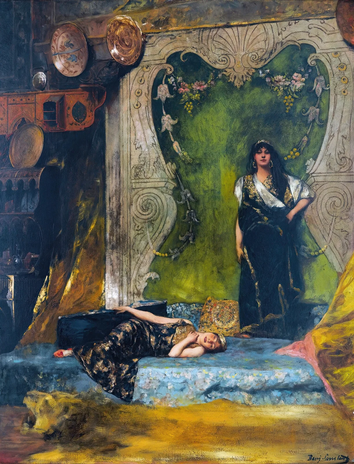 Afternoon Langour av Jean-Joseph-Benjamin Constant