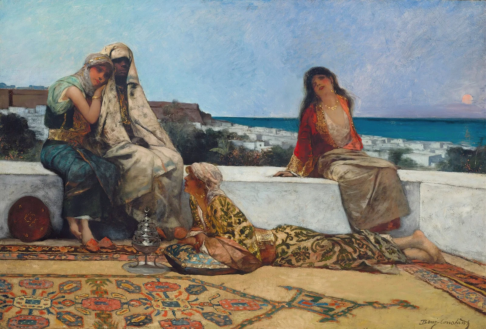 Twilight Hours av Jean-Joseph-Benjamin Constant