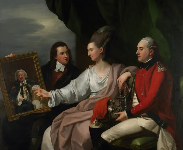 Portrait Group of the Drummond Family av Benjamin West
