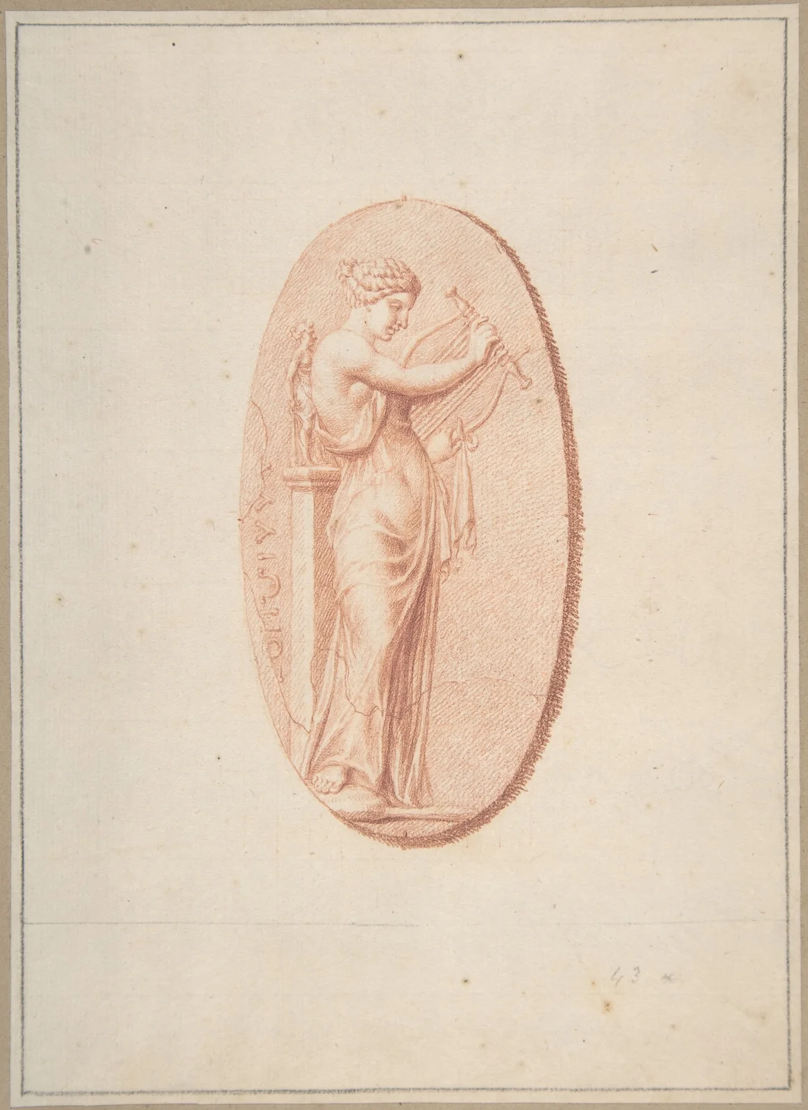 A Muse av Bernard Picart