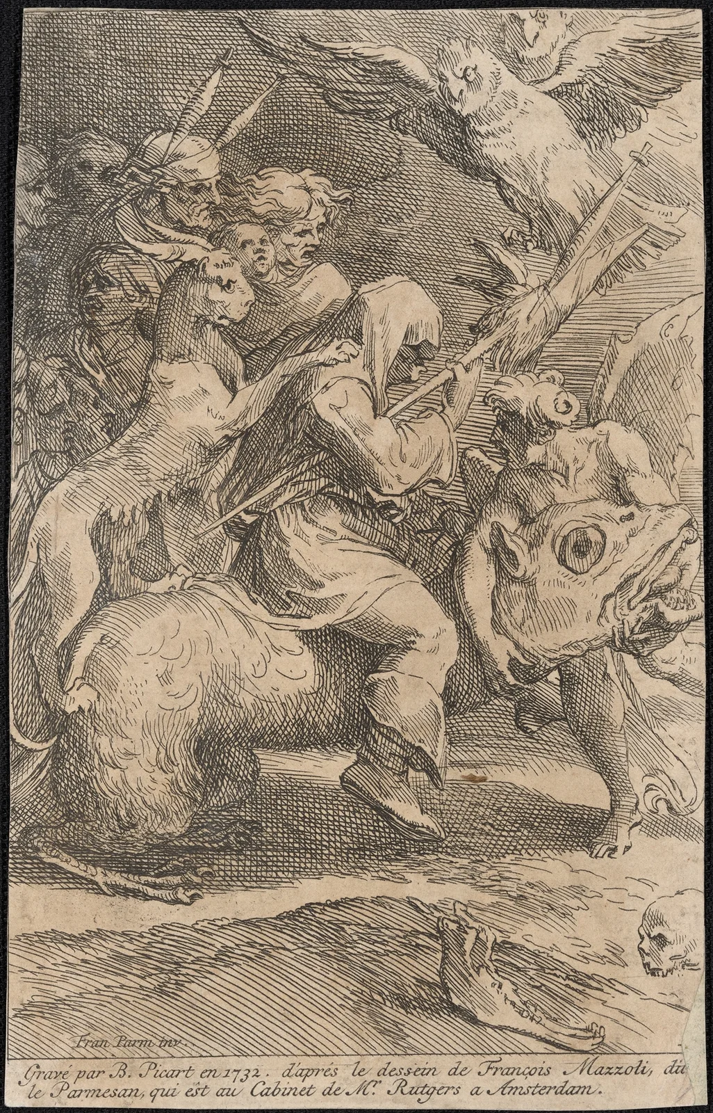 The witches’ sabbath av Bernard Picart