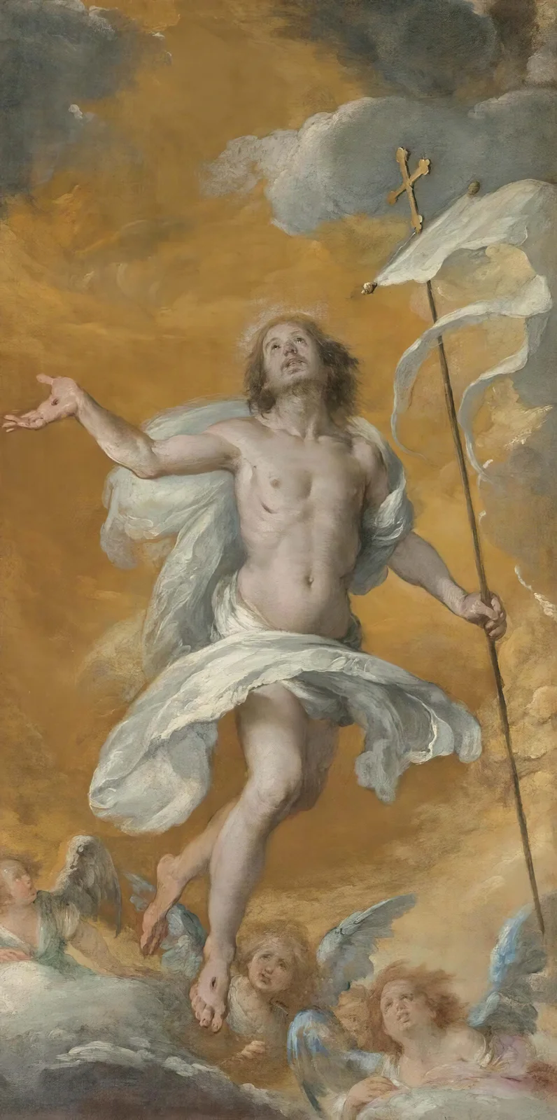 The Risen Christ av Bernardo Strozzi