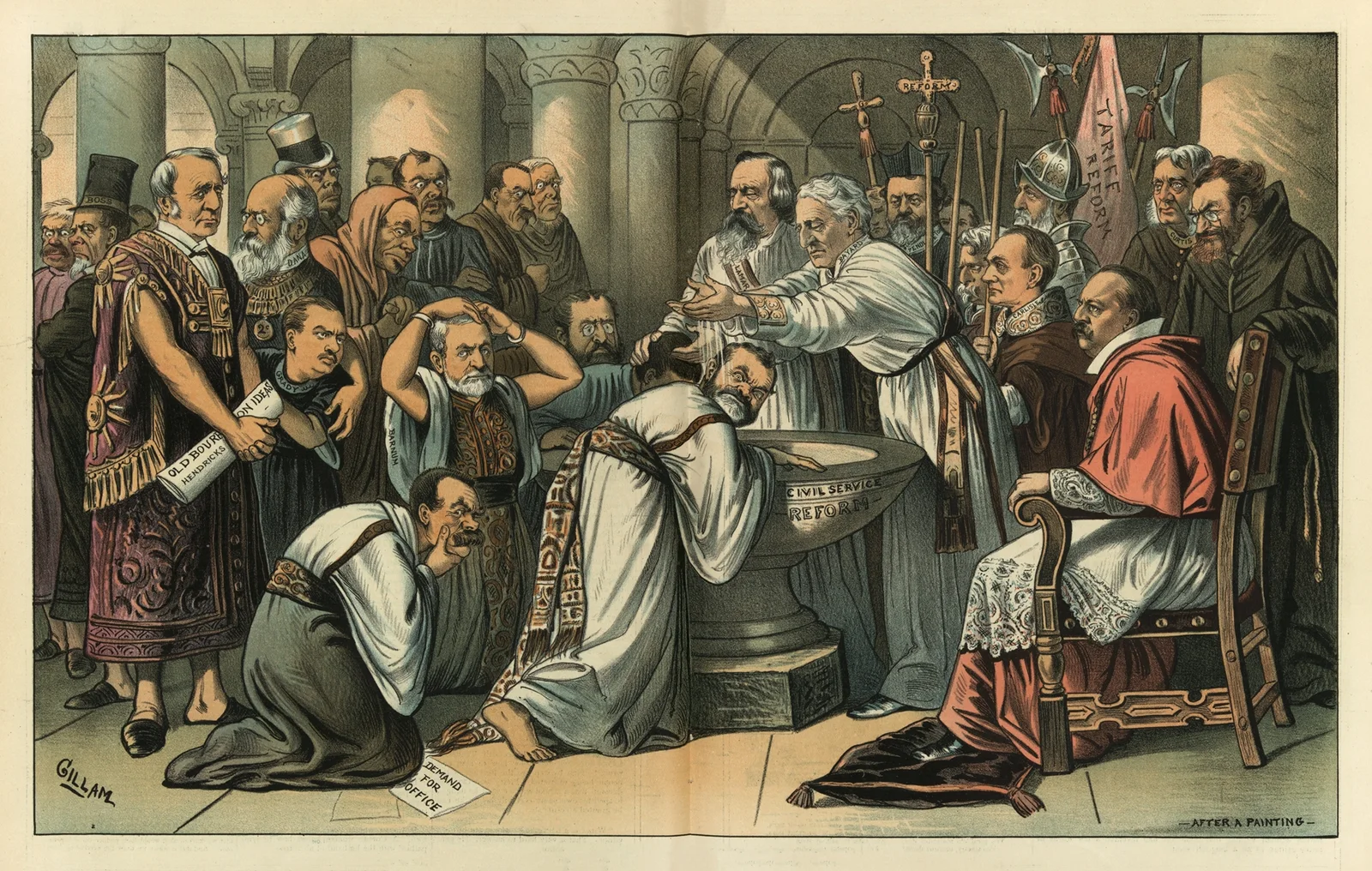 Compulsory baptism av Bernhard Gillam