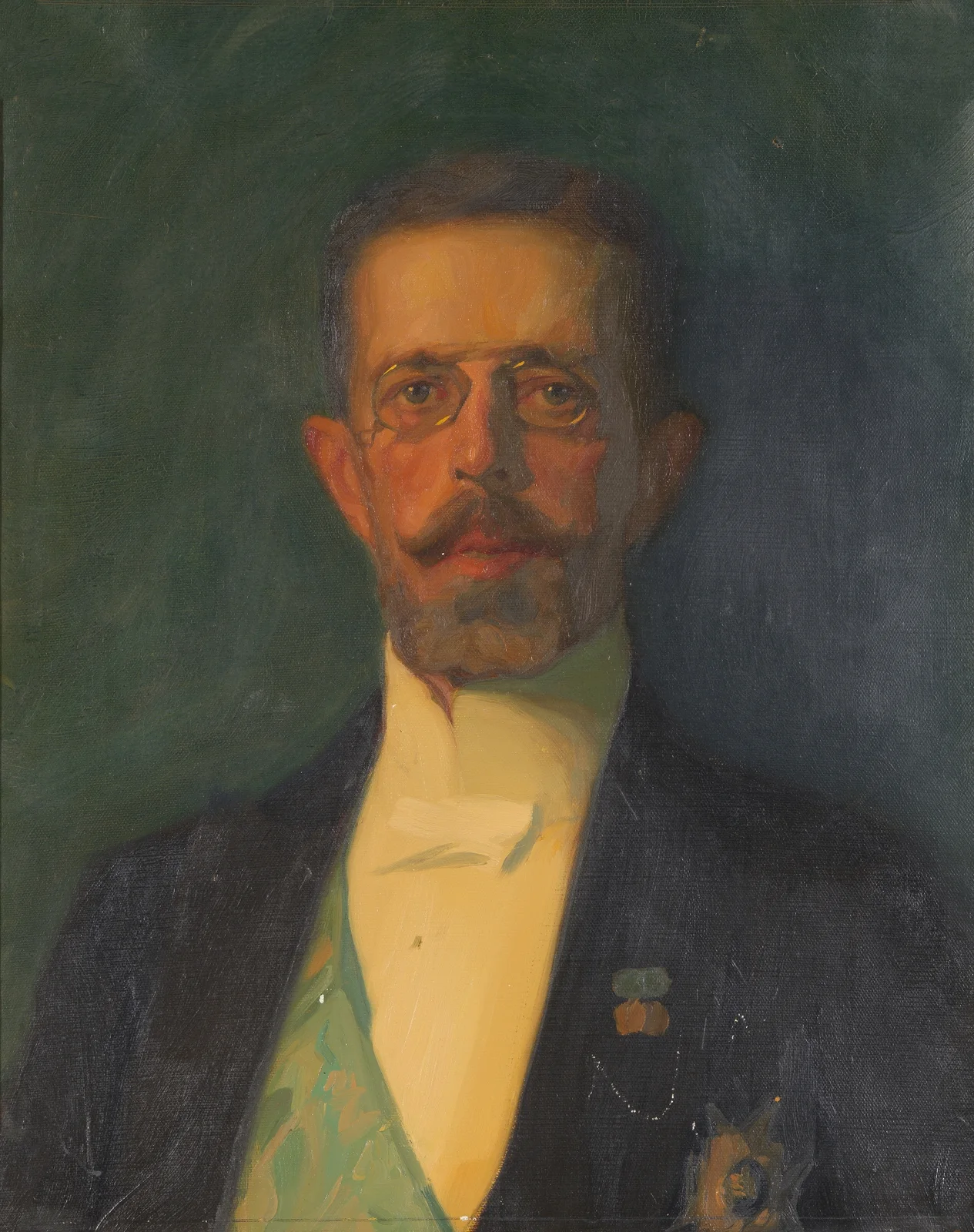 King Gustaf V av Bernhard Österman