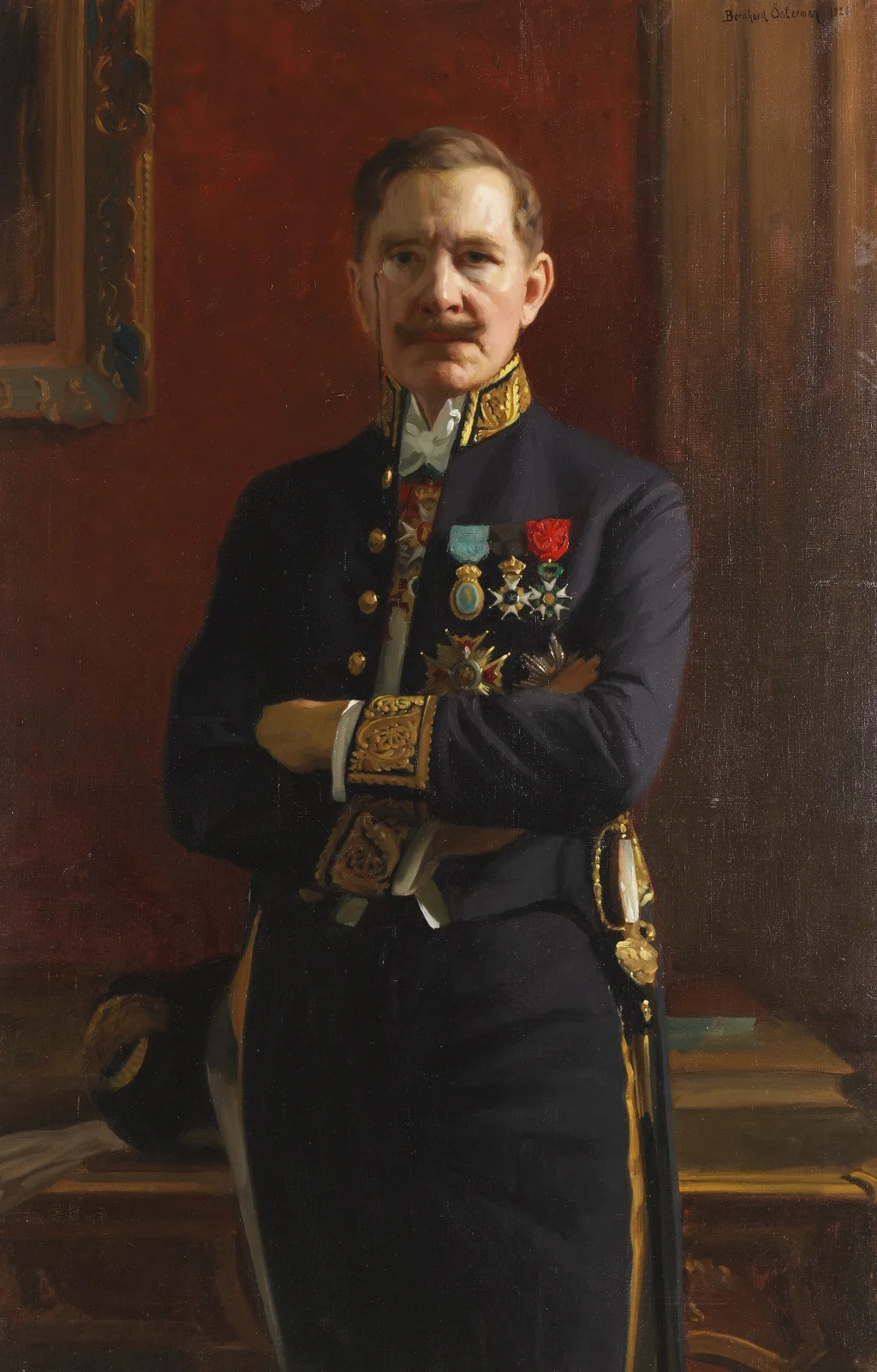 Self-portrait av Bernhard Österman