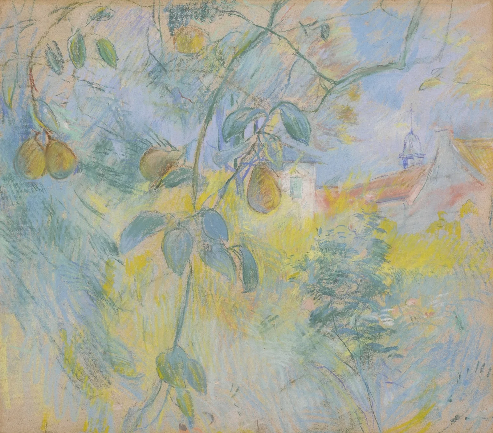 Les Poires av Berthe Morisot