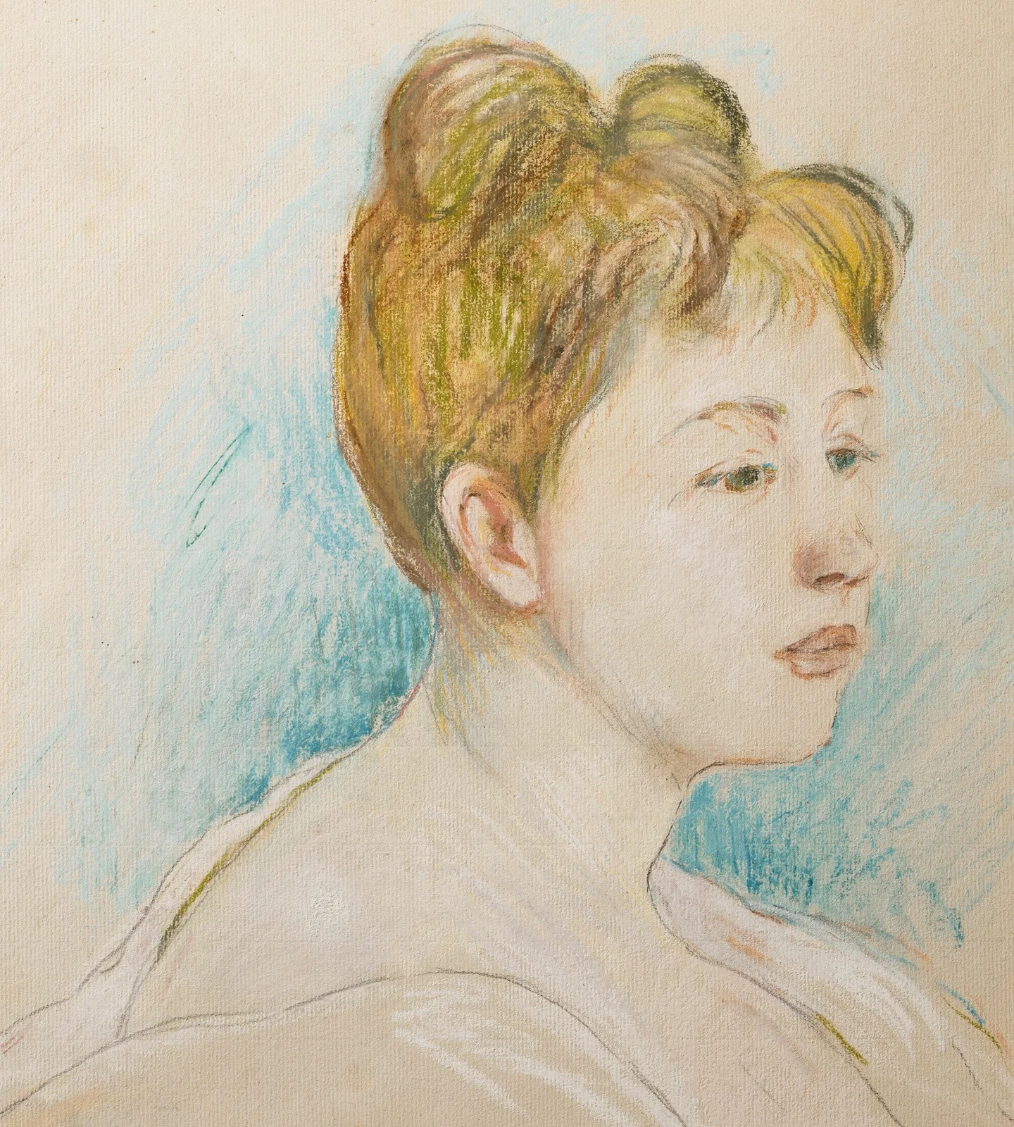 Miss P av Berthe Morisot