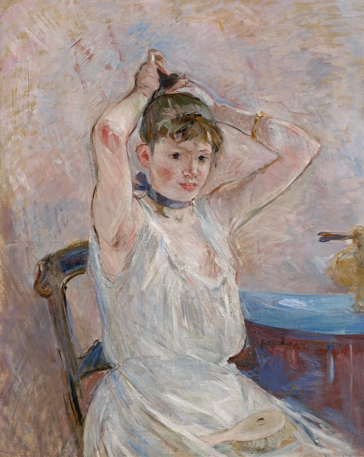 The Bath av Berthe Morisot