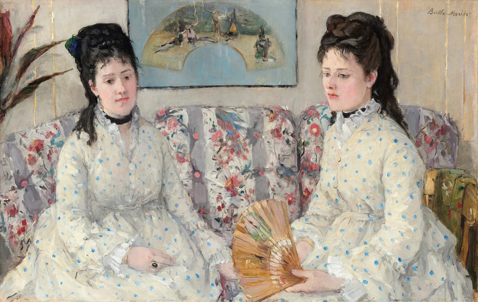 The Sisters av Berthe Morisot