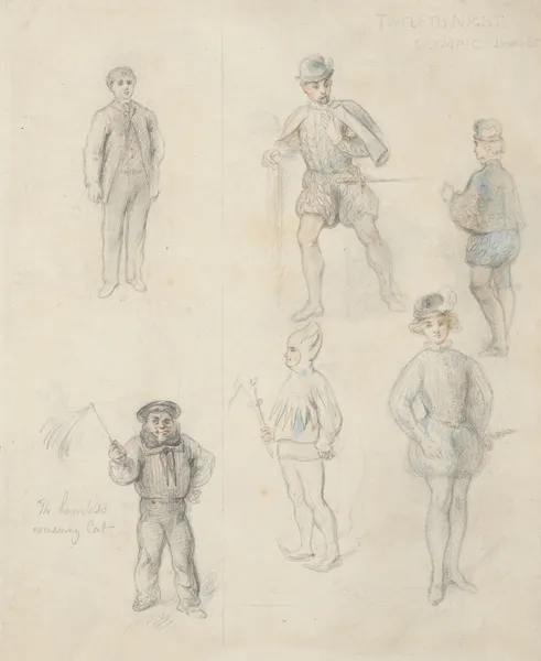 Twelfth night [six characters] av Myles Birket Foster