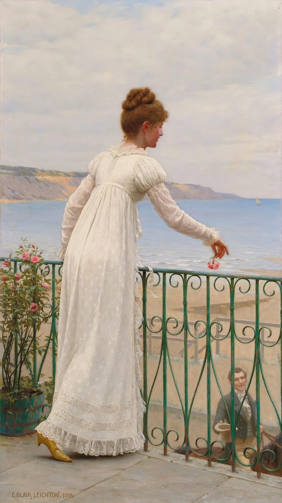 A Favour av Edmund Blair Leighton