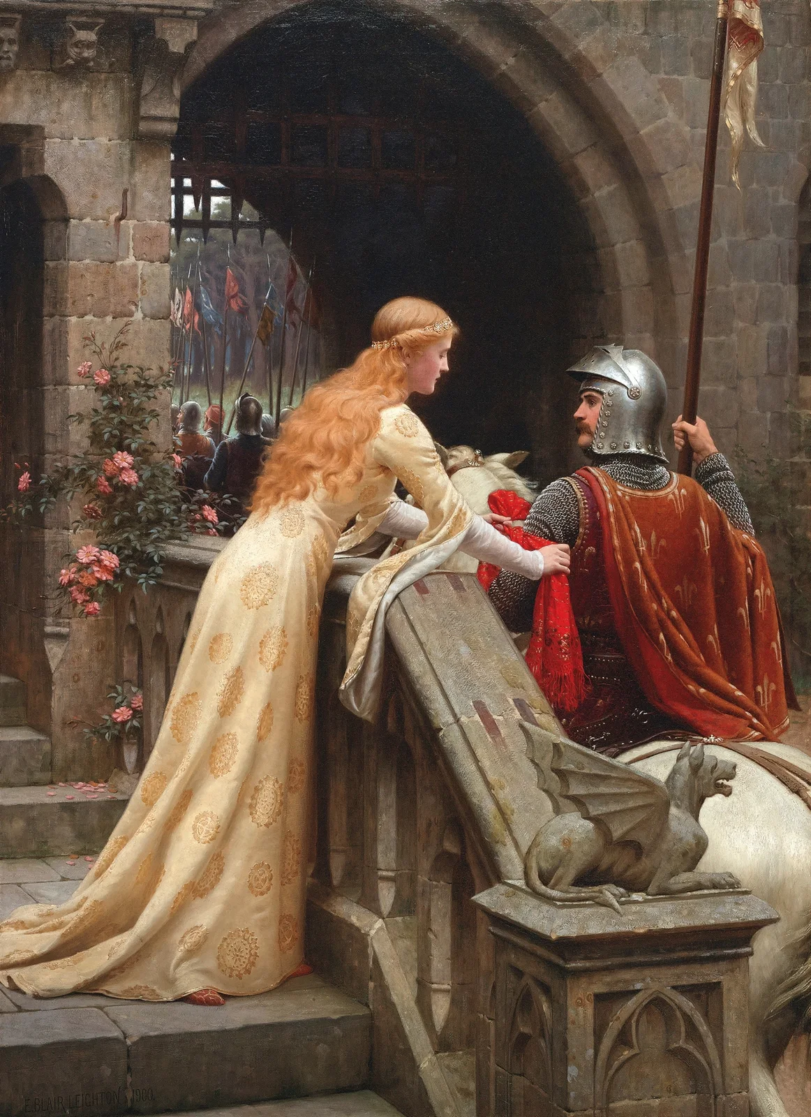 God Speed av Edmund Blair Leighton